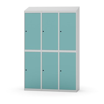 Skolskåp Novis sluttande tak 2:3 B120