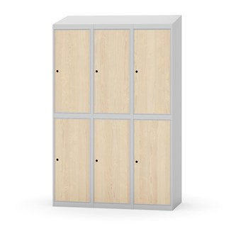 Skolskåp Novis sluttande tak 2:3 B120