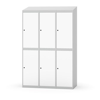 Skolskåp Novis sluttande tak 2:3 B120