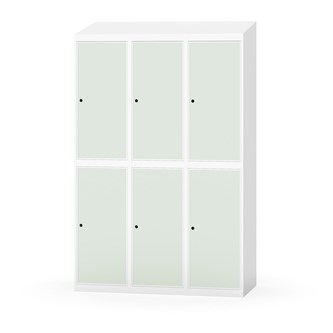 Skolskåp Novis sluttande tak 2:3 B120