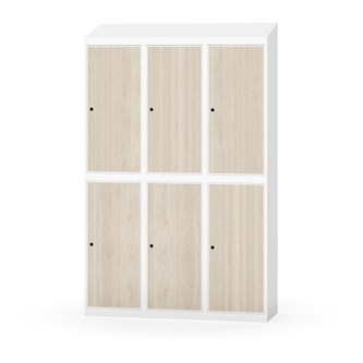 Skolskåp Novis sluttande tak 2:3 B120