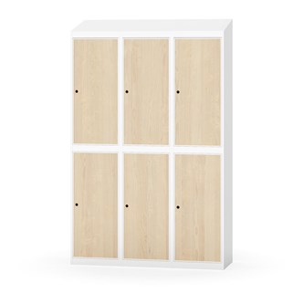 Skolskåp Novis sluttande tak 2:3 B120