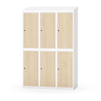 Skolskåp Novis sluttande tak 2:3 B120