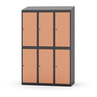 Skolskåp Novis sluttande tak 2:3 B120