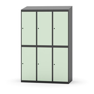 Skolskåp Novis sluttande tak 2:3 B120