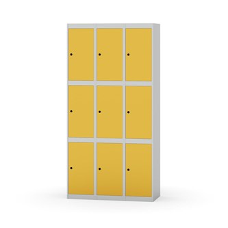 Skolskåp Novis plant tak 3:3 B90