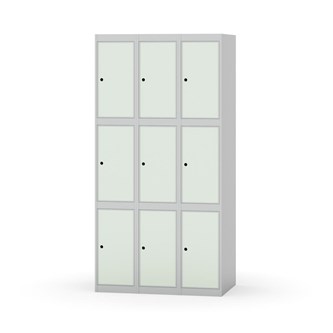 Skolskåp Novis plant tak 3:3 B90