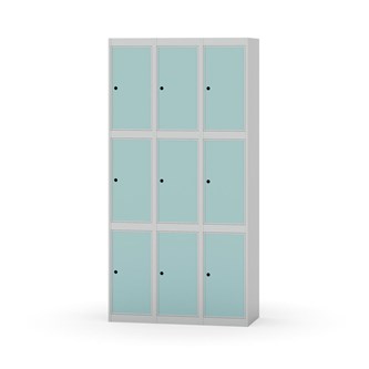 Skolskåp Novis plant tak 3:3 B90