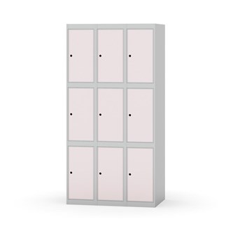 Skolskåp Novis plant tak 3:3 B90