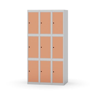 Skolskåp Novis plant tak 3:3 B90