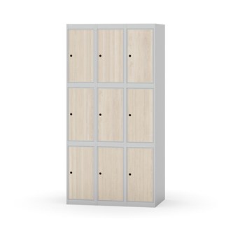 Skolskåp Novis plant tak 3:3 B90