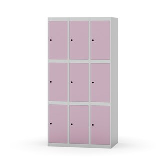 Skolskåp Novis plant tak 3:3 B90