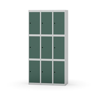 Skolskåp Novis plant tak 3:3 B90