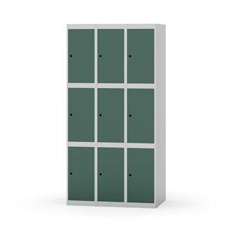 Skolskåp Novis plant tak 3:3 B90