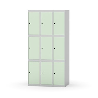 Skolskåp Novis plant tak 3:3 B90