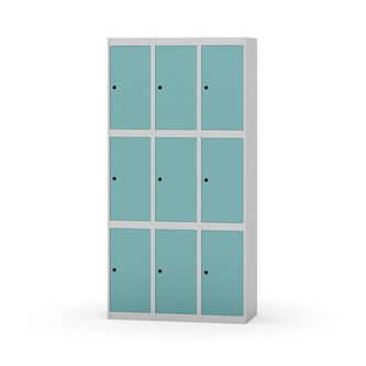 Skolskåp Novis plant tak 3:3 B90