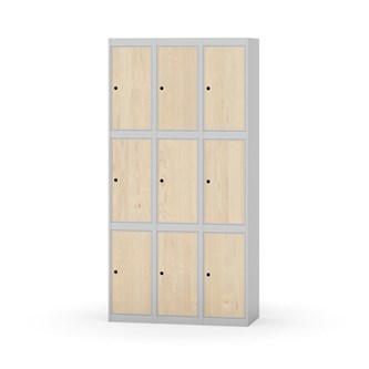 Skolskåp Novis plant tak 3:3 B90