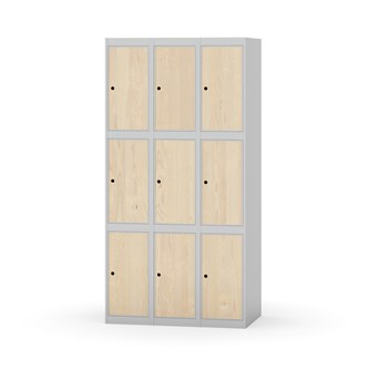 Skolskåp Novis plant tak 3:3 B90