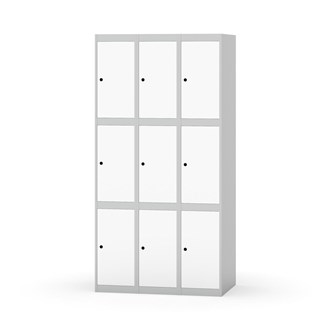 Skolskåp Novis plant tak 3:3 B90