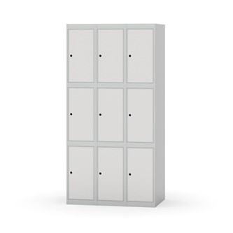 Skolskåp Novis plant tak 3:3 B90