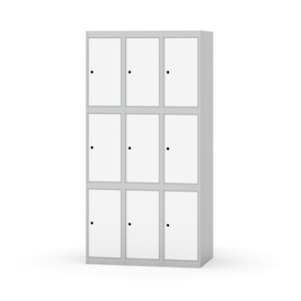 Skolskåp Novis plant tak 3:3 B90