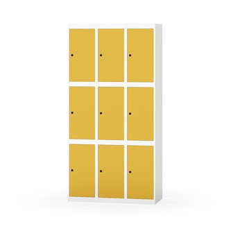 Skolskåp Novis plant tak 3:3 B90