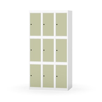 Skolskåp Novis plant tak 3:3 B90