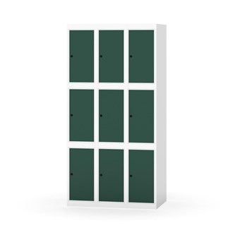 Skolskåp Novis plant tak 3:3 B90