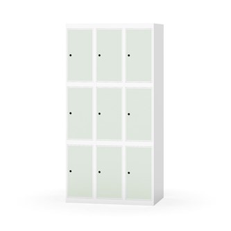 Skolskåp Novis plant tak 3:3 B90