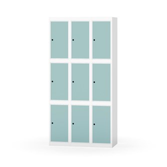 Skolskåp Novis plant tak 3:3 B90