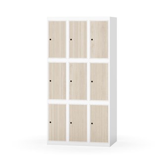 Skolskåp Novis plant tak 3:3 B90