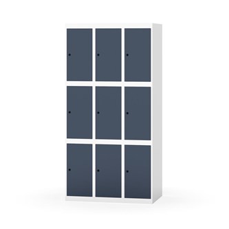 Skolskåp Novis plant tak 3:3 B90