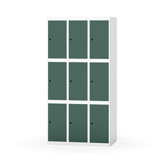 Skolskåp Novis plant tak 3:3 B90