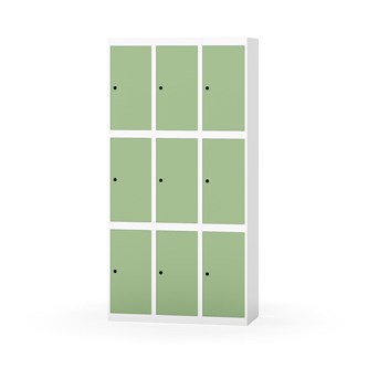 Skolskåp Novis plant tak 3:3 B90