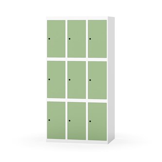 Skolskåp Novis plant tak 3:3 B90