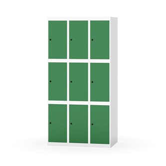 Skolskåp Novis plant tak 3:3 B90