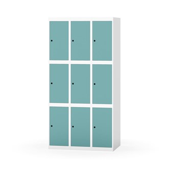 Skolskåp Novis plant tak 3:3 B90