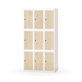 Skolskåp Novis plant tak 3:3 B90