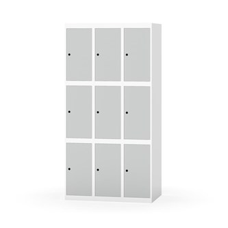 Skolskåp Novis plant tak 3:3 B90