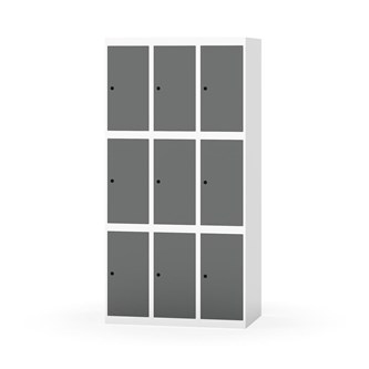 Skolskåp Novis plant tak 3:3 B90