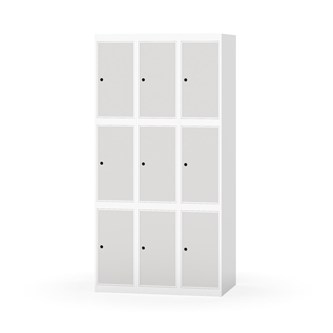 Skolskåp Novis plant tak 3:3 B90