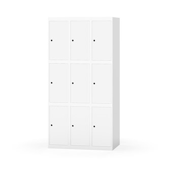 Skolskåp Novis plant tak 3:3 B90