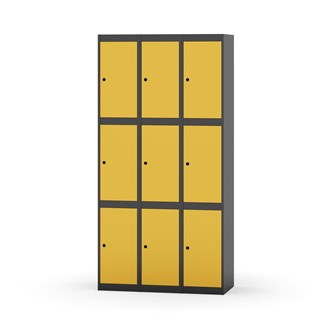 Skolskåp Novis plant tak 3:3 B90