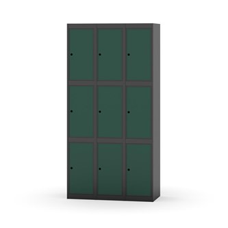 Skolskåp Novis plant tak 3:3 B90