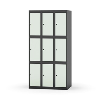 Skolskåp Novis plant tak 3:3 B90