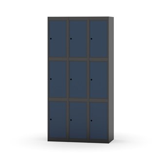 Skolskåp Novis plant tak 3:3 B90