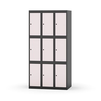 Skolskåp Novis plant tak 3:3 B90