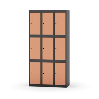 Skolskåp Novis plant tak 3:3 B90