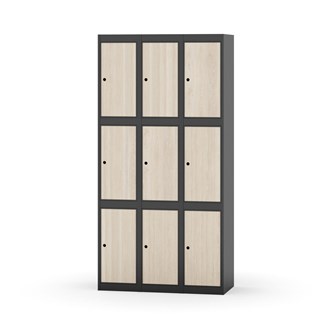 Skolskåp Novis plant tak 3:3 B90