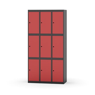 Skolskåp Novis plant tak 3:3 B90